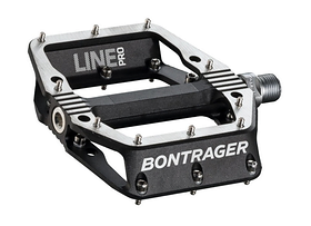 Bontrager Pedaler Flat Bontrager Line Pro Svart/Polished Silver
