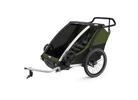 Thule Cykelvagn Thule Chariot Cab 2 Grön
